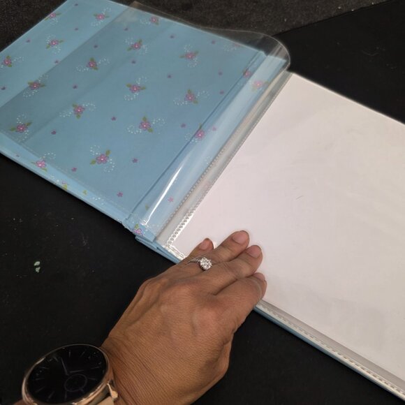 Sandy Lion Disney Princess Ariel 8 X 8 Scrapbook Album Blue 10 Pages - Picture 4 of 13